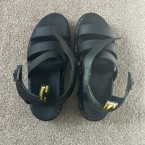 Doc Marten Blaire Hydro Leather Strap Sandals